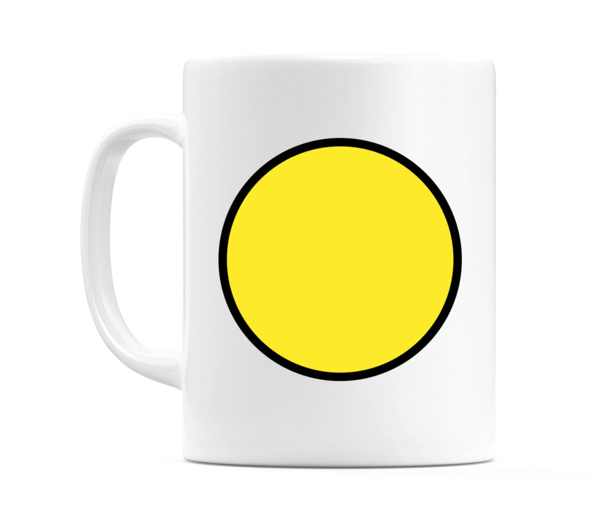 Yellow Circle Emoji Mug
