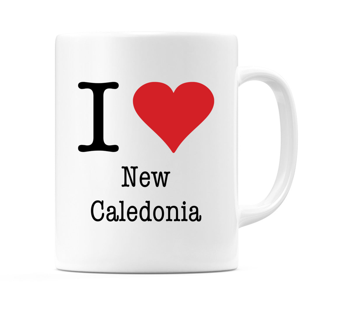 I Love New Caledonia Mug