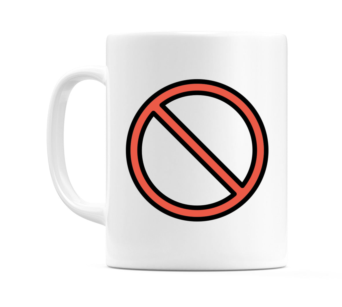 Prohibited Emoji Mug