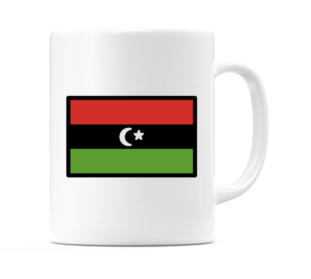 Libya Flag Emoji Mug