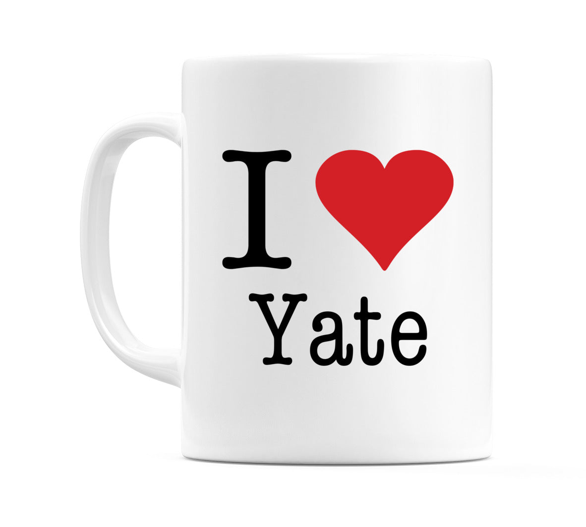 I Love Yate Mug
