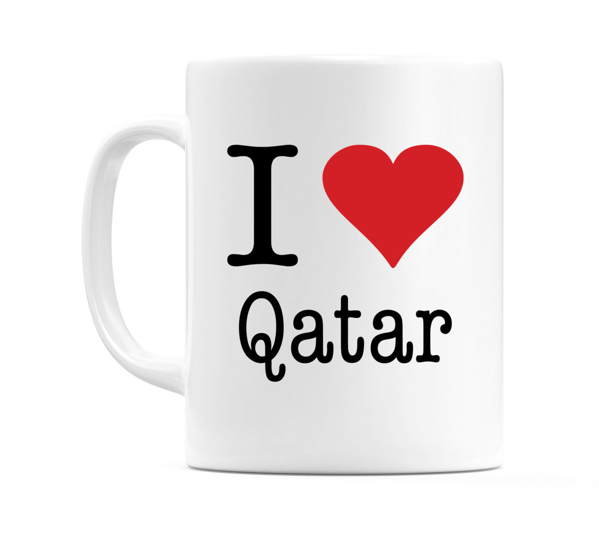 I Love Qatar Mug