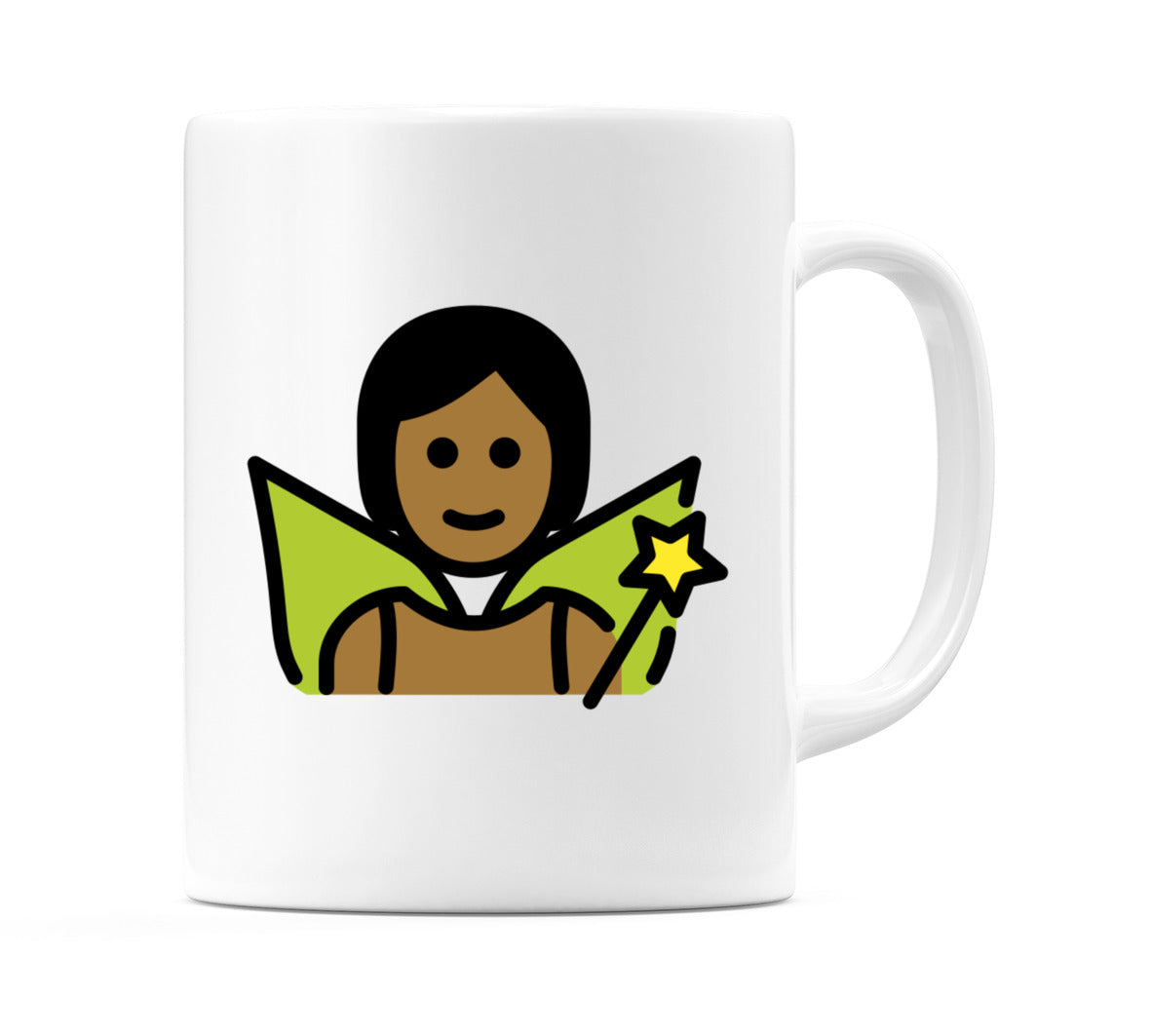 Fairy: Medium-Dark Skin Tone Emoji Mug