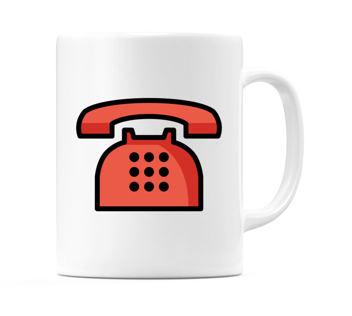 Telephone Emoji Mug