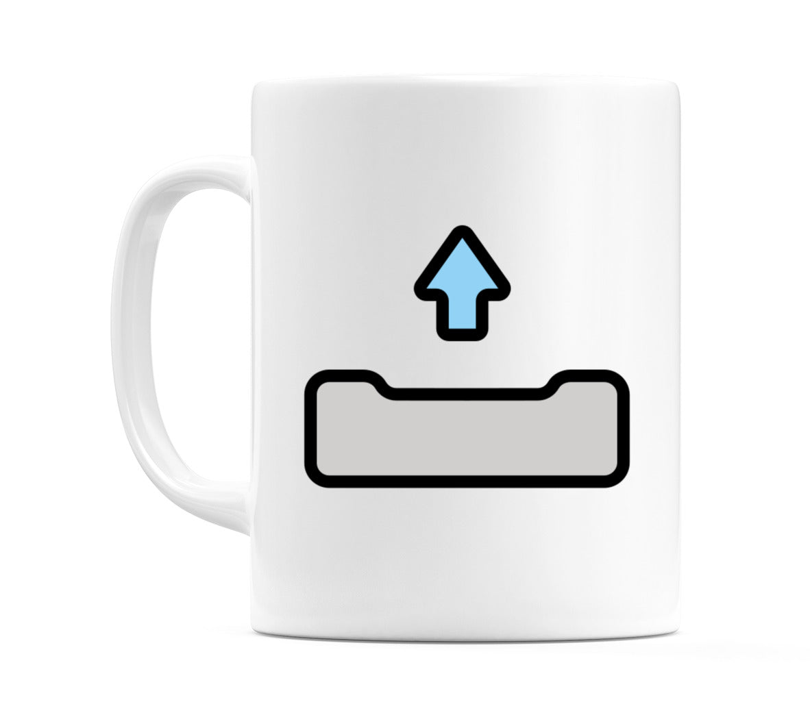 Outbox Tray Emoji Mug