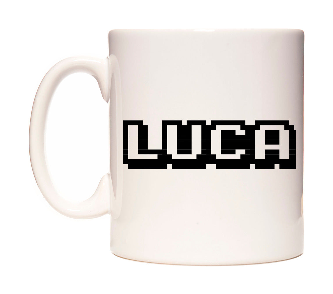 Luca - Arcade Themed Mug