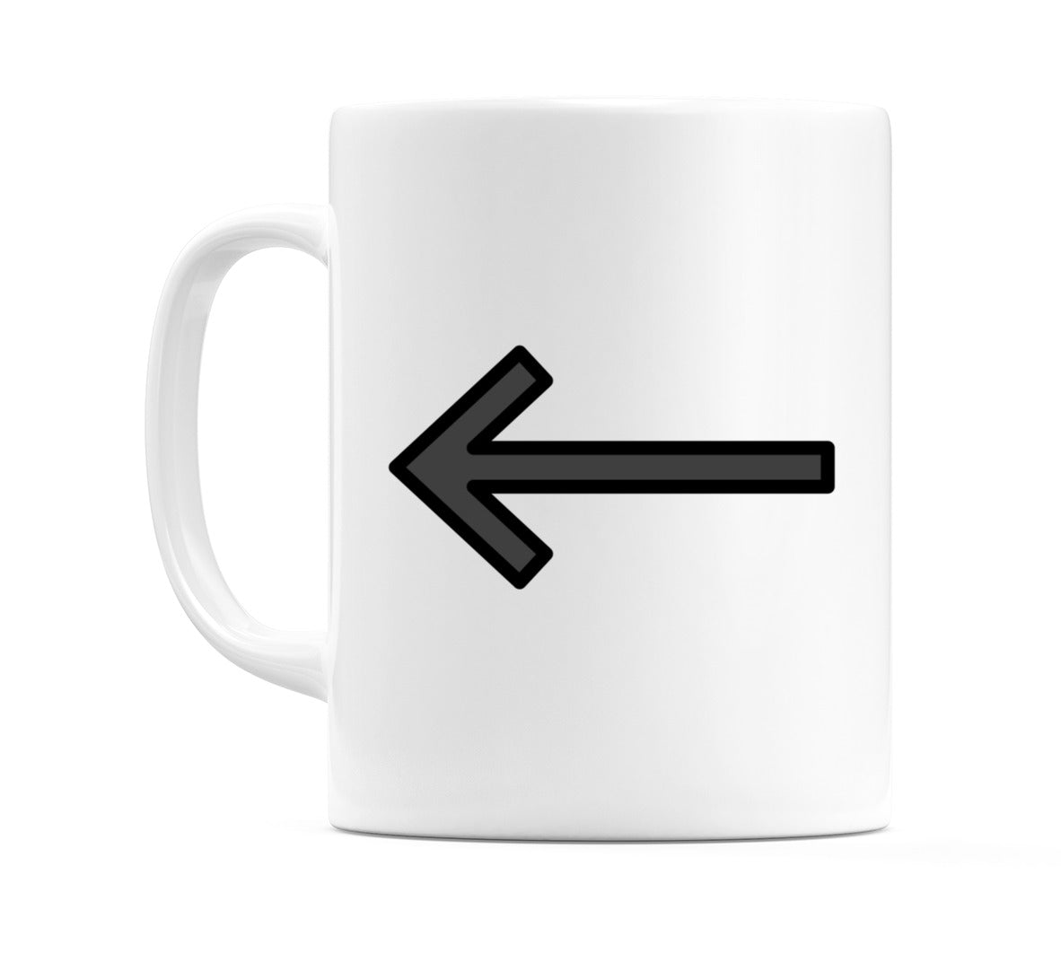 Left Arrow Emoji Mug