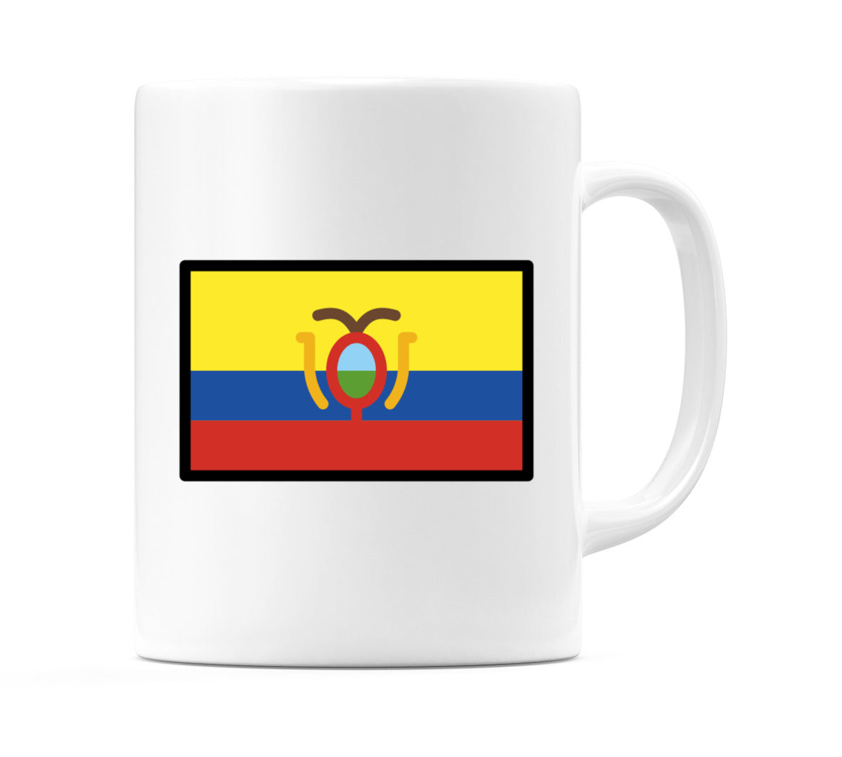 Ecuador Flag Emoji Mug
