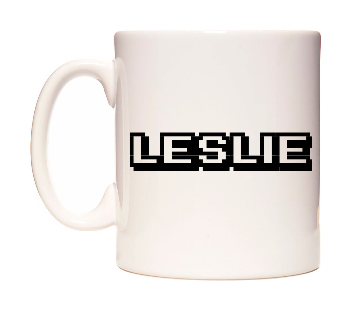 Leslie - Arcade Themed Mug