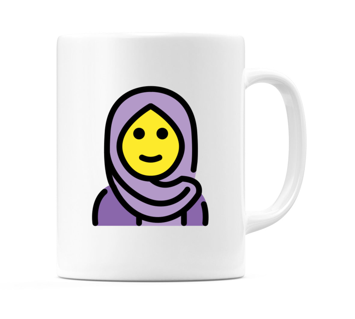 Female With Headscarf Emoji Mug