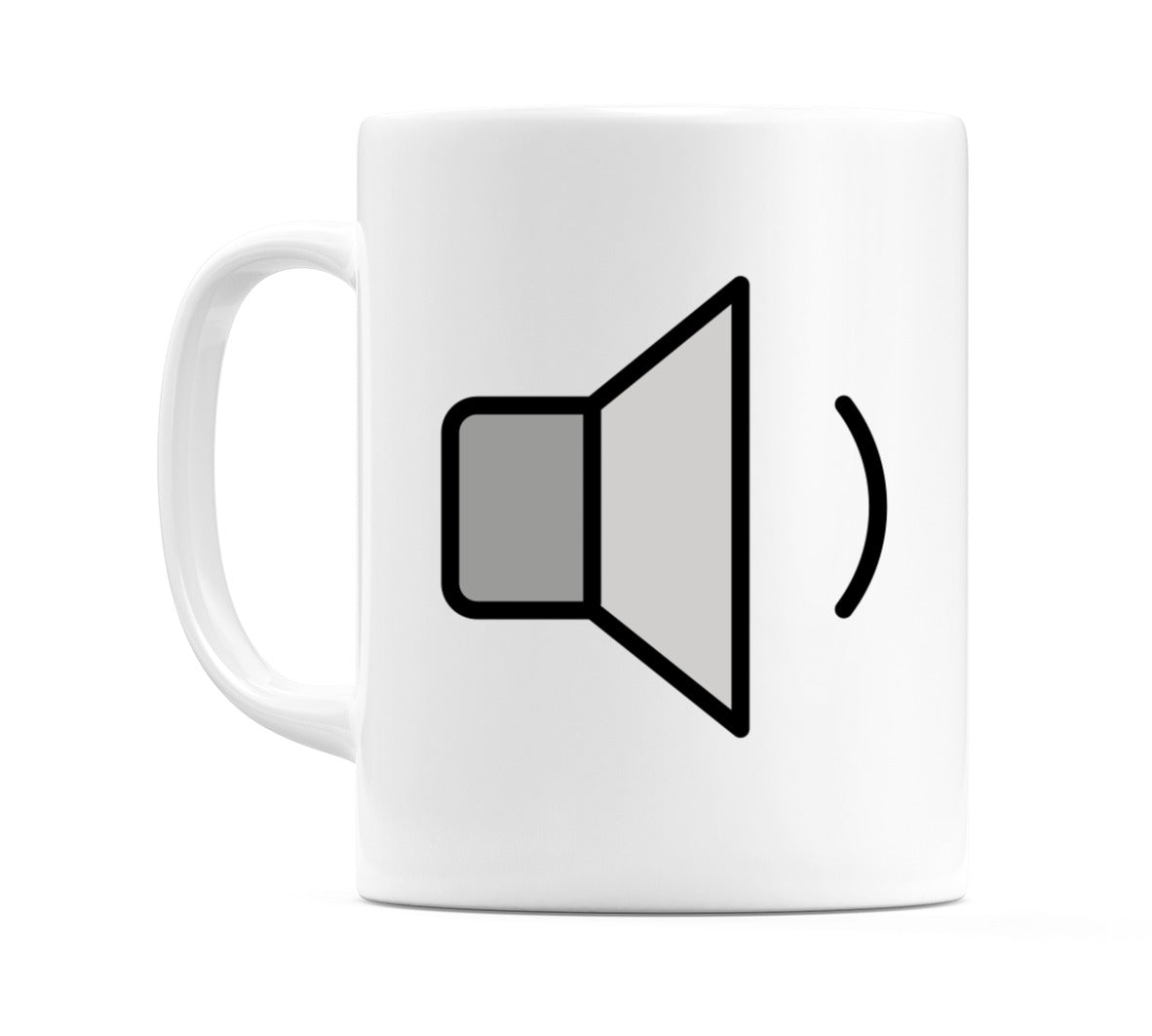 Speaker Low Volume Emoji Mug