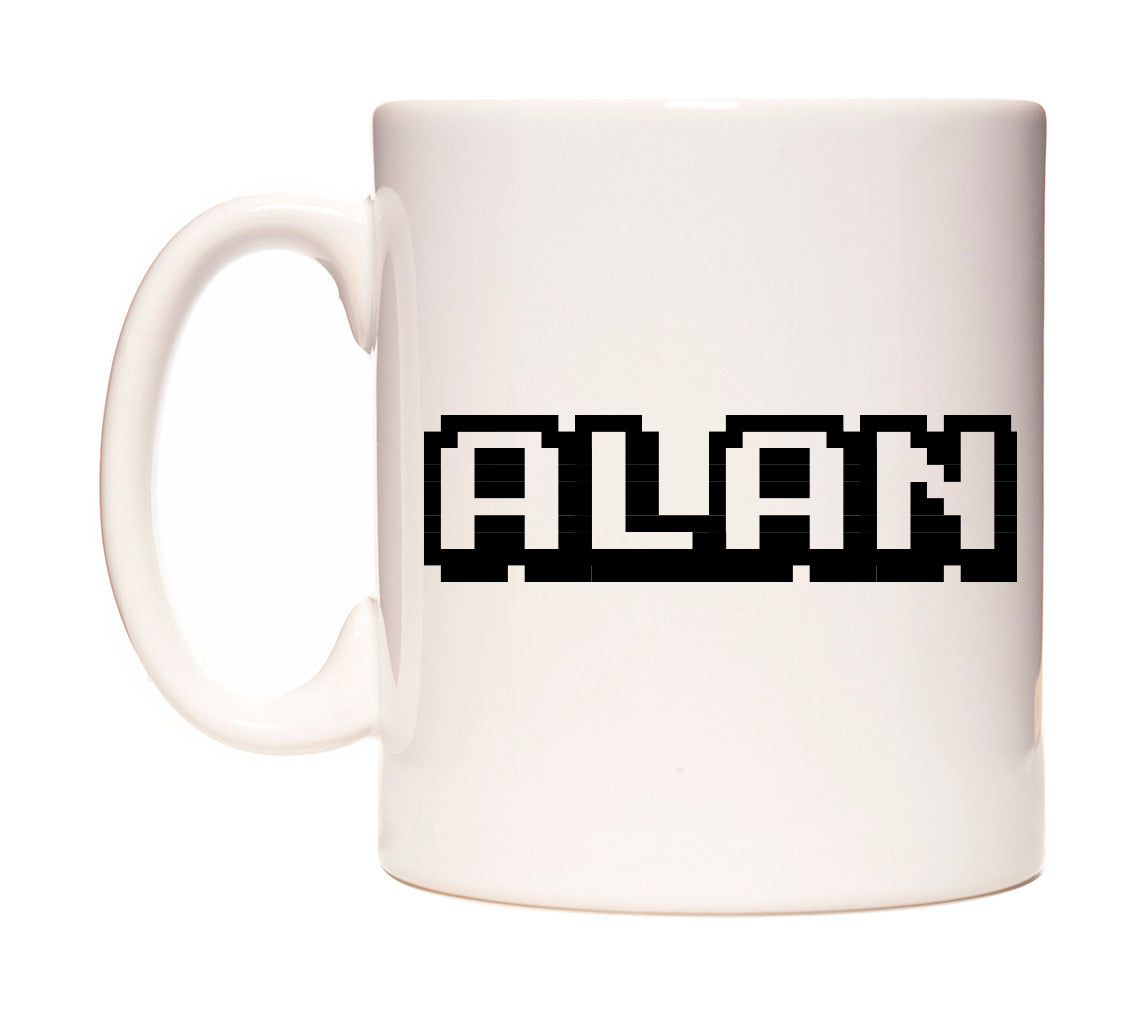Alan - Arcade Themed Mug