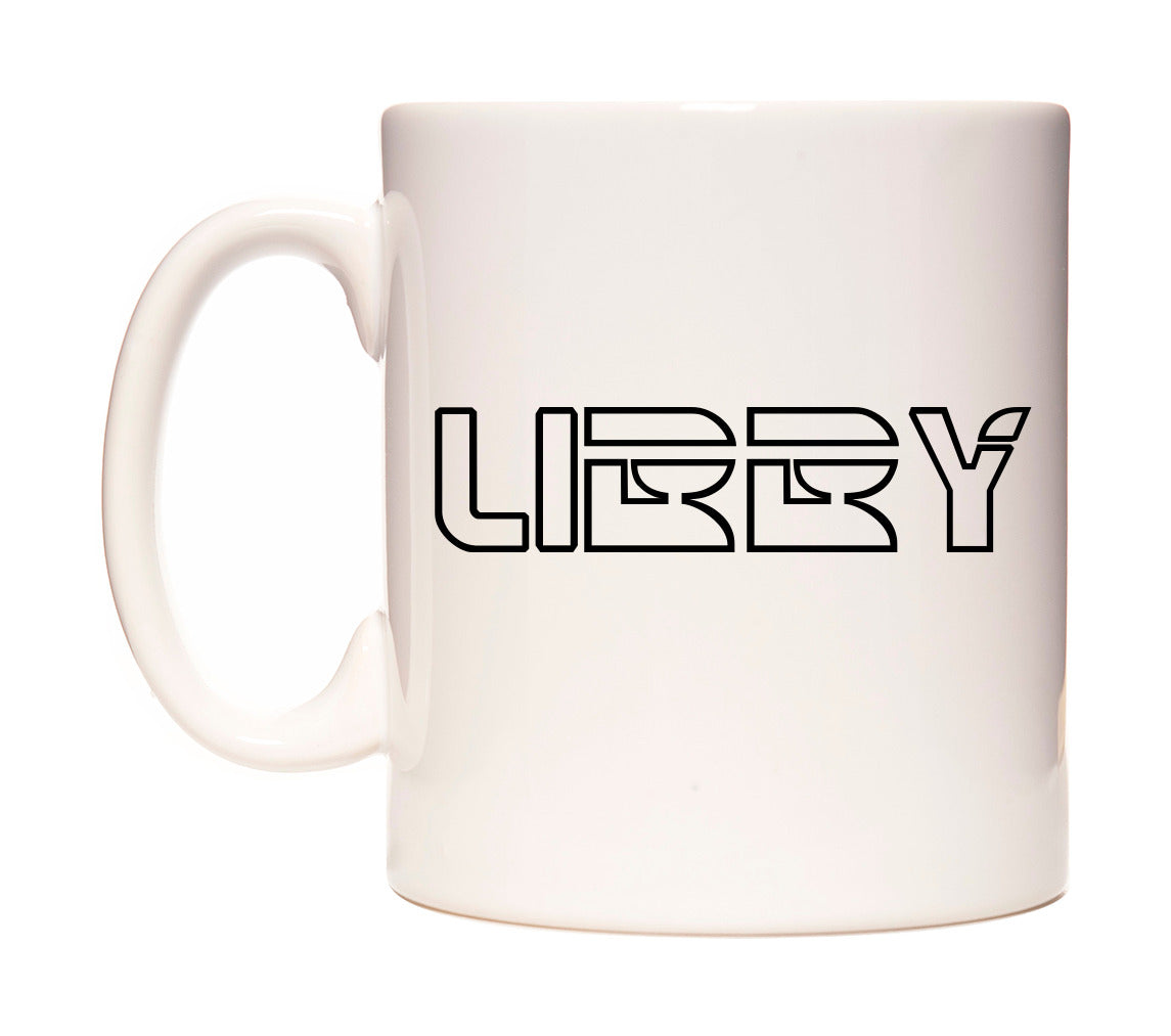 Libby - Tron Themed Mug
