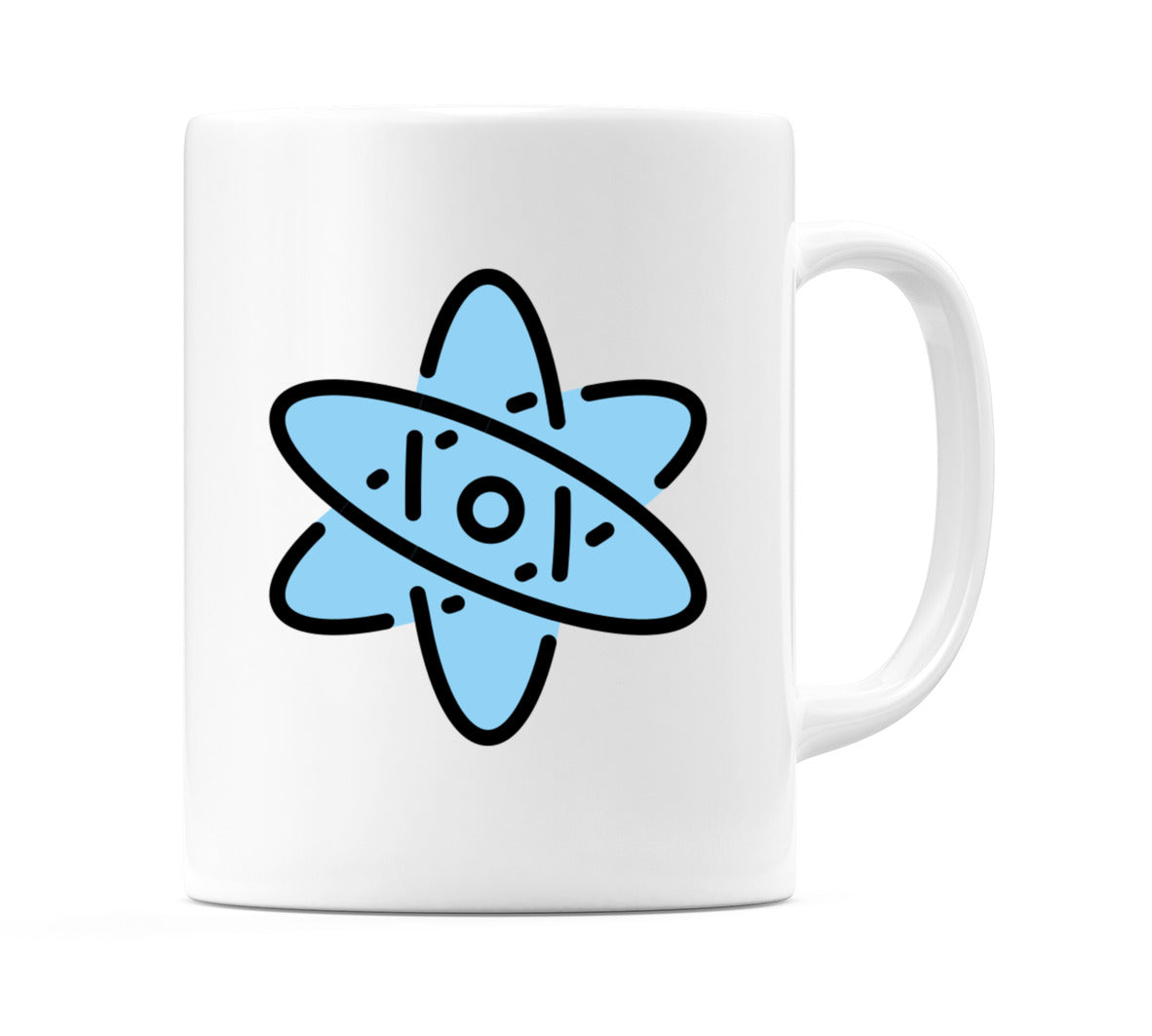 Atom Symbol Emoji Mug