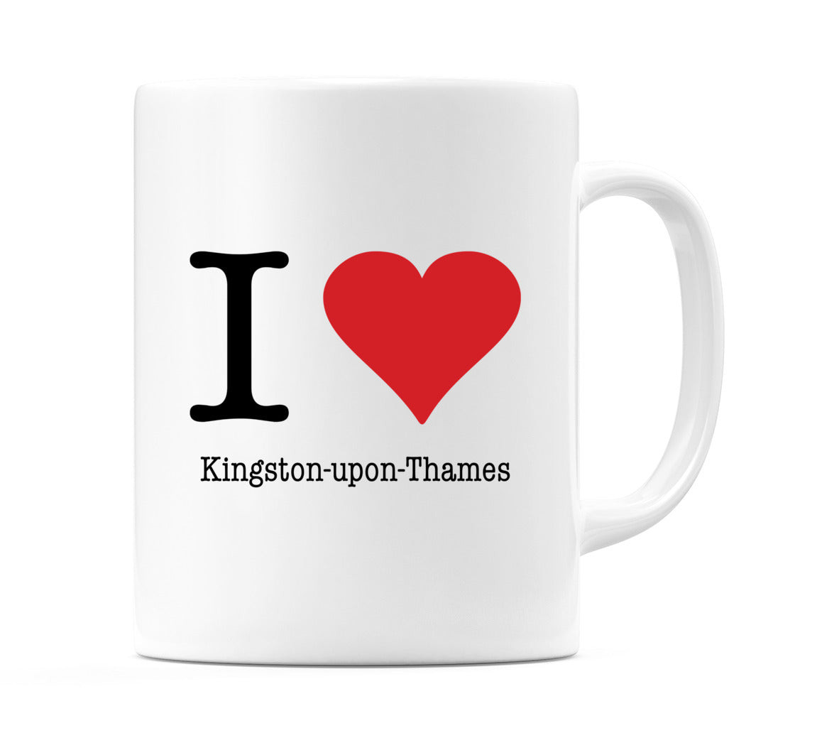 I Love Kingston-upon-Thames Mug