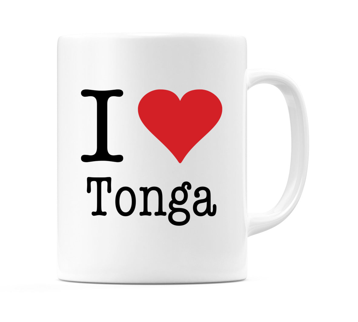 I Love Tonga Mug