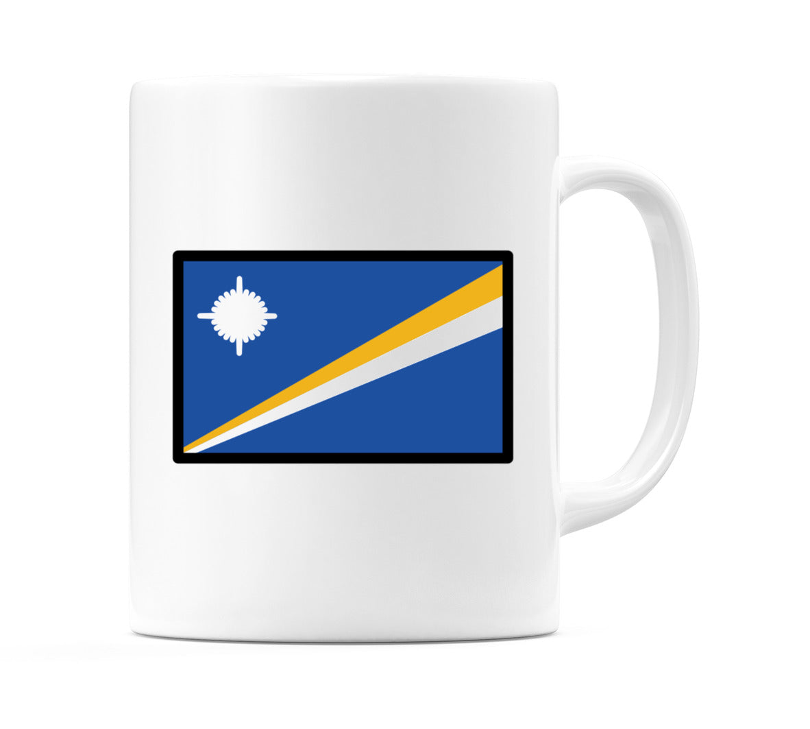 Marshall Islands Flag Emoji Mug