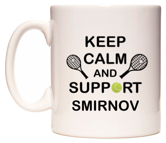 This mug features Keep Calm And Support Smirnov