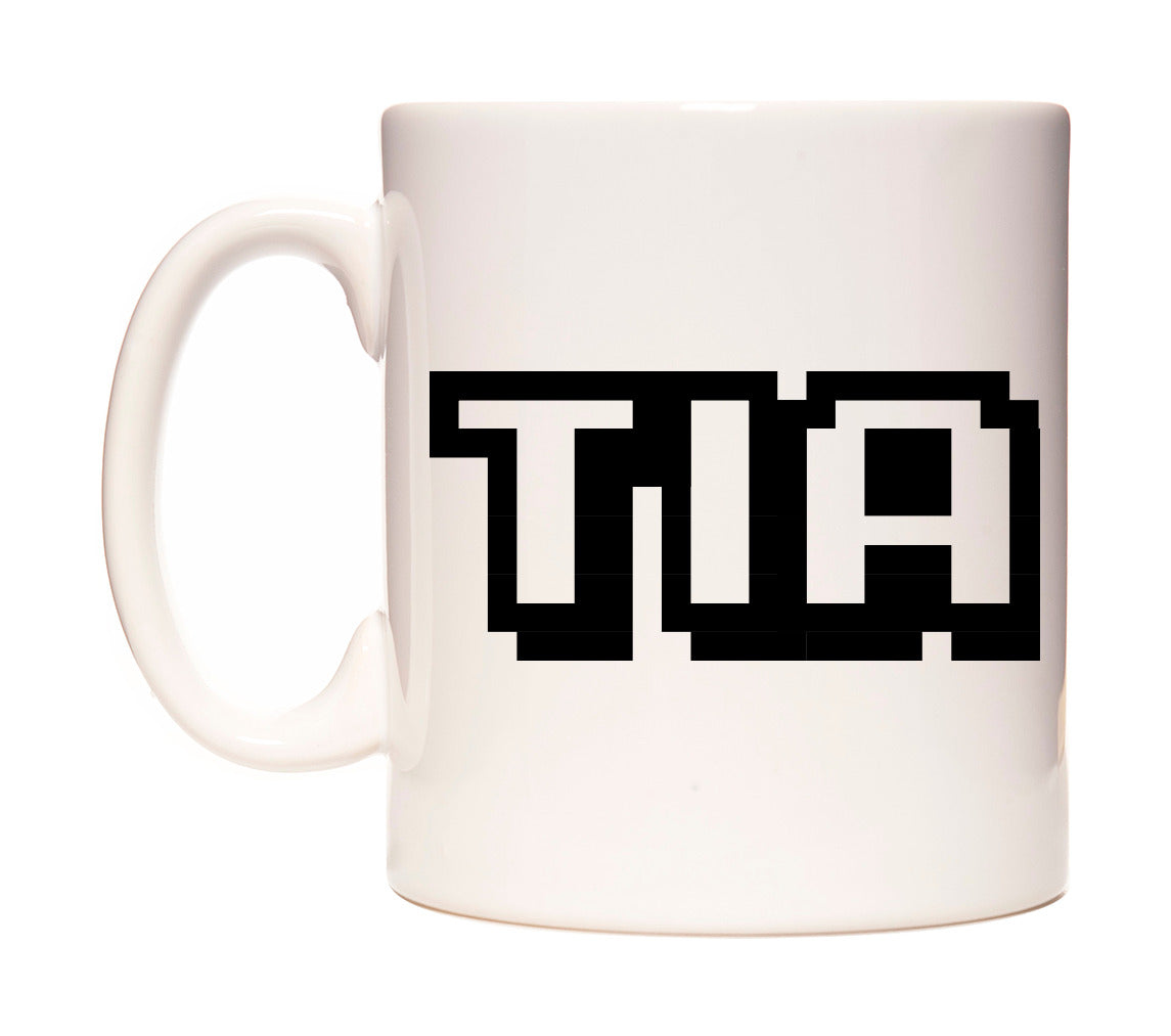 Tia - Arcade Themed Mug
