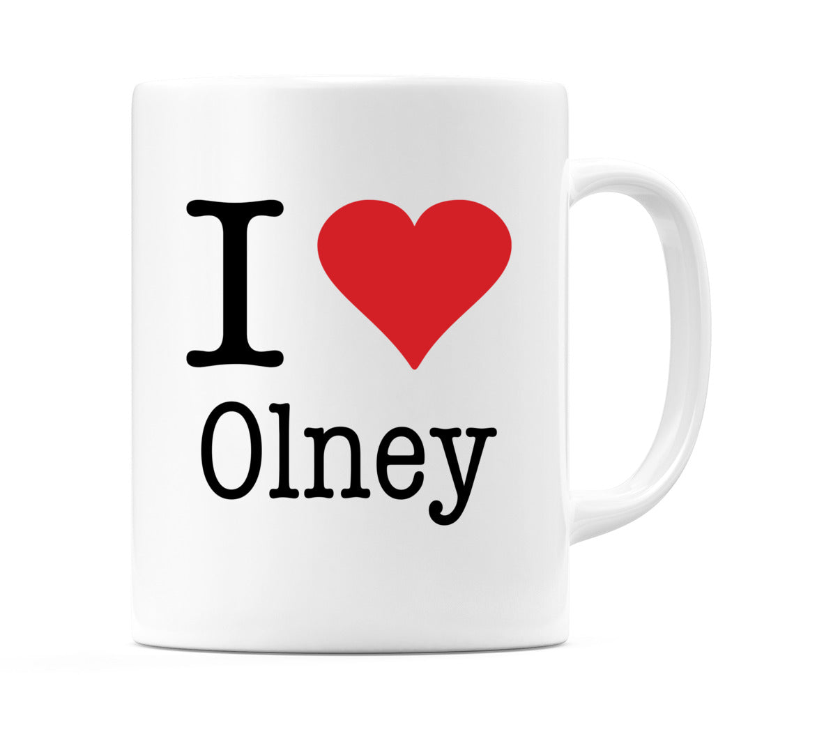 I Love Olney Mug