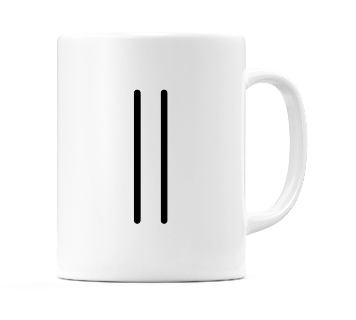 Pause Button Emoji Mug