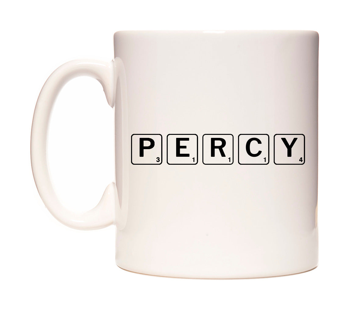 Percy - Scrabble Themed Mug