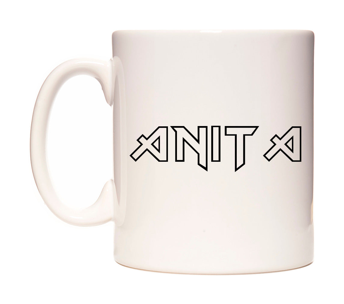 Anita - Iron Maiden Themed Mug