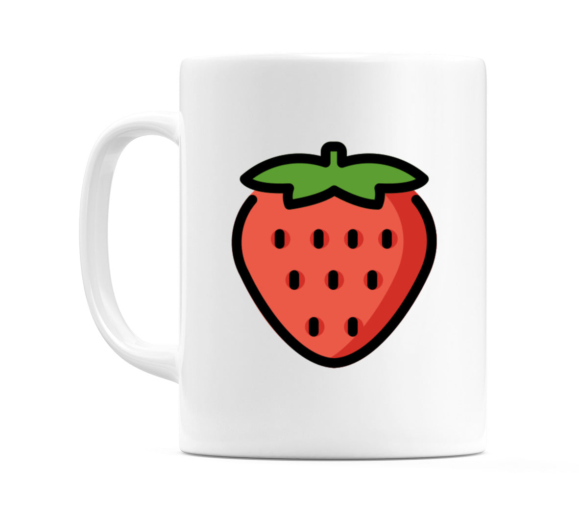 Strawberry Emoji Mug