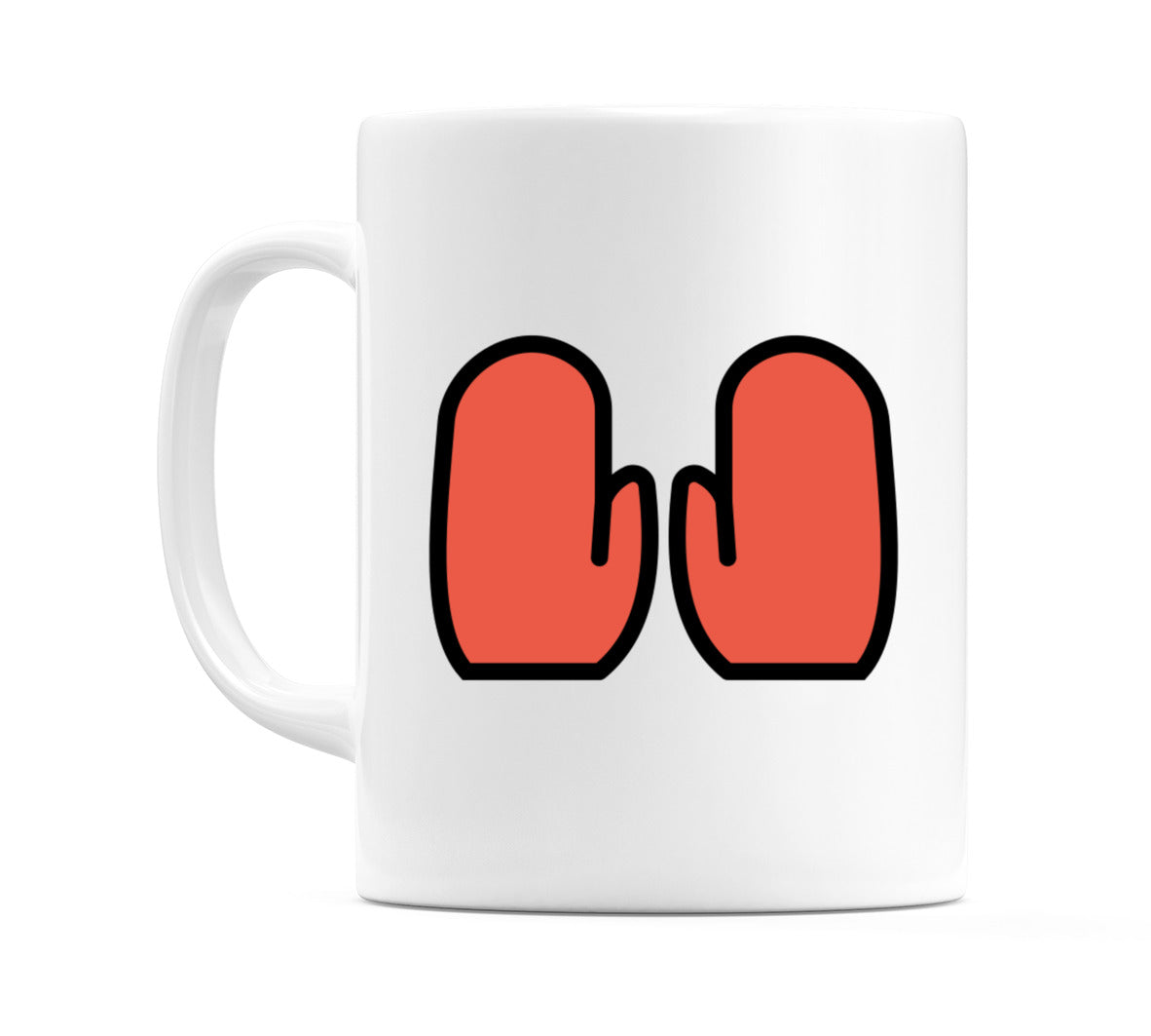 Gloves Emoji Mug