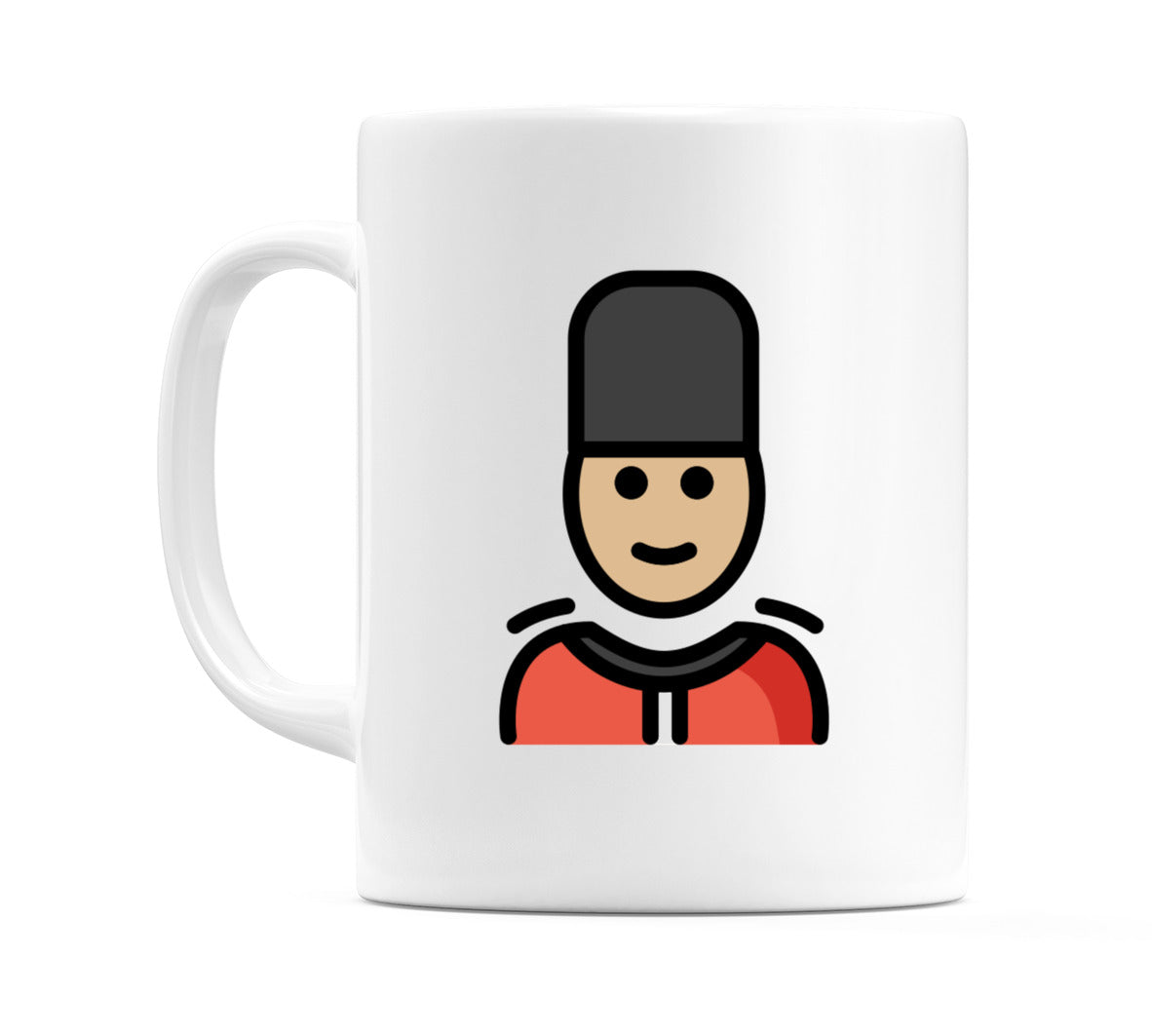 Guard: Medium-Light Skin Tone Emoji Mug