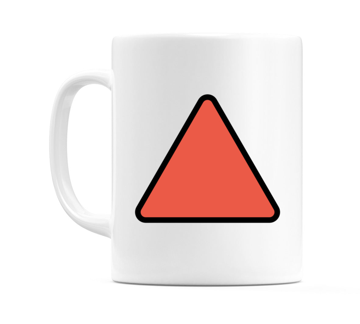 Red Triangle Pointed Up Emoji Mug