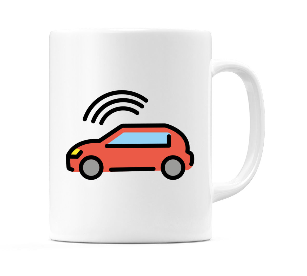 Autonomous Car Emoji Mug