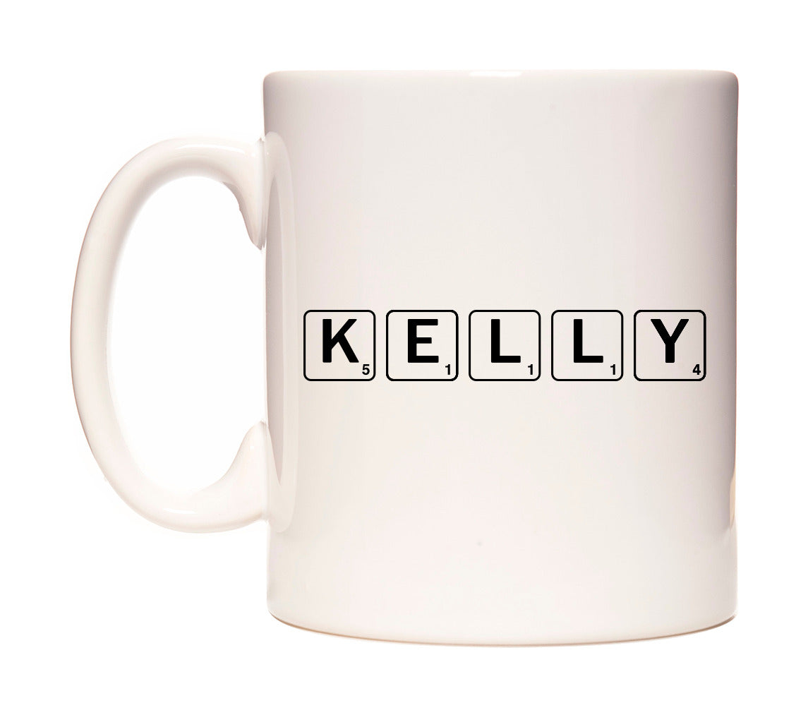 Kelly - Scrabble Themed Mug