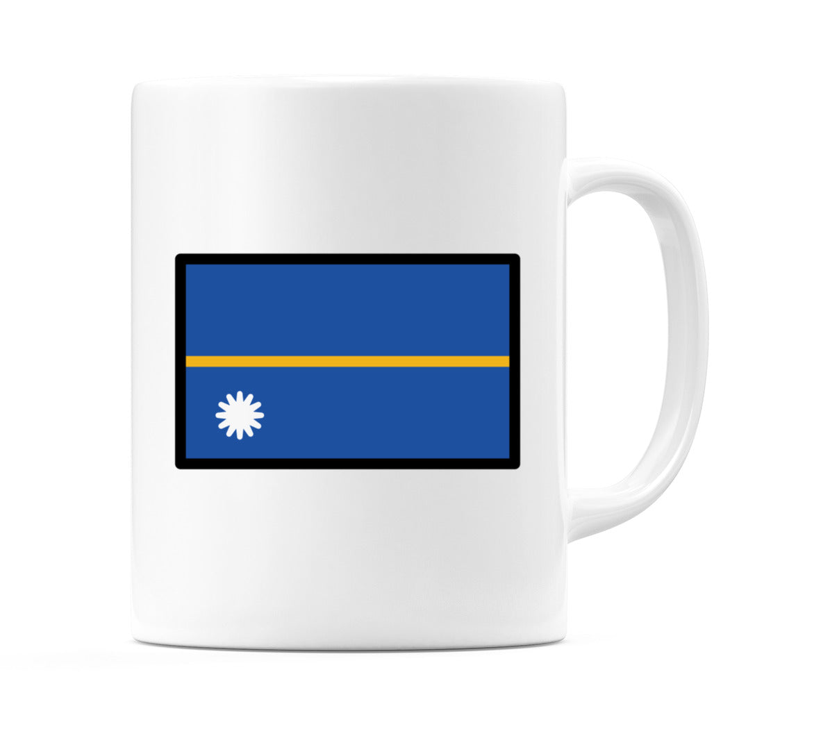 Nauru Flag Emoji Mug
