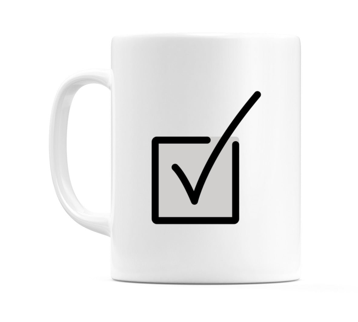 Check Box With Check Emoji Mug