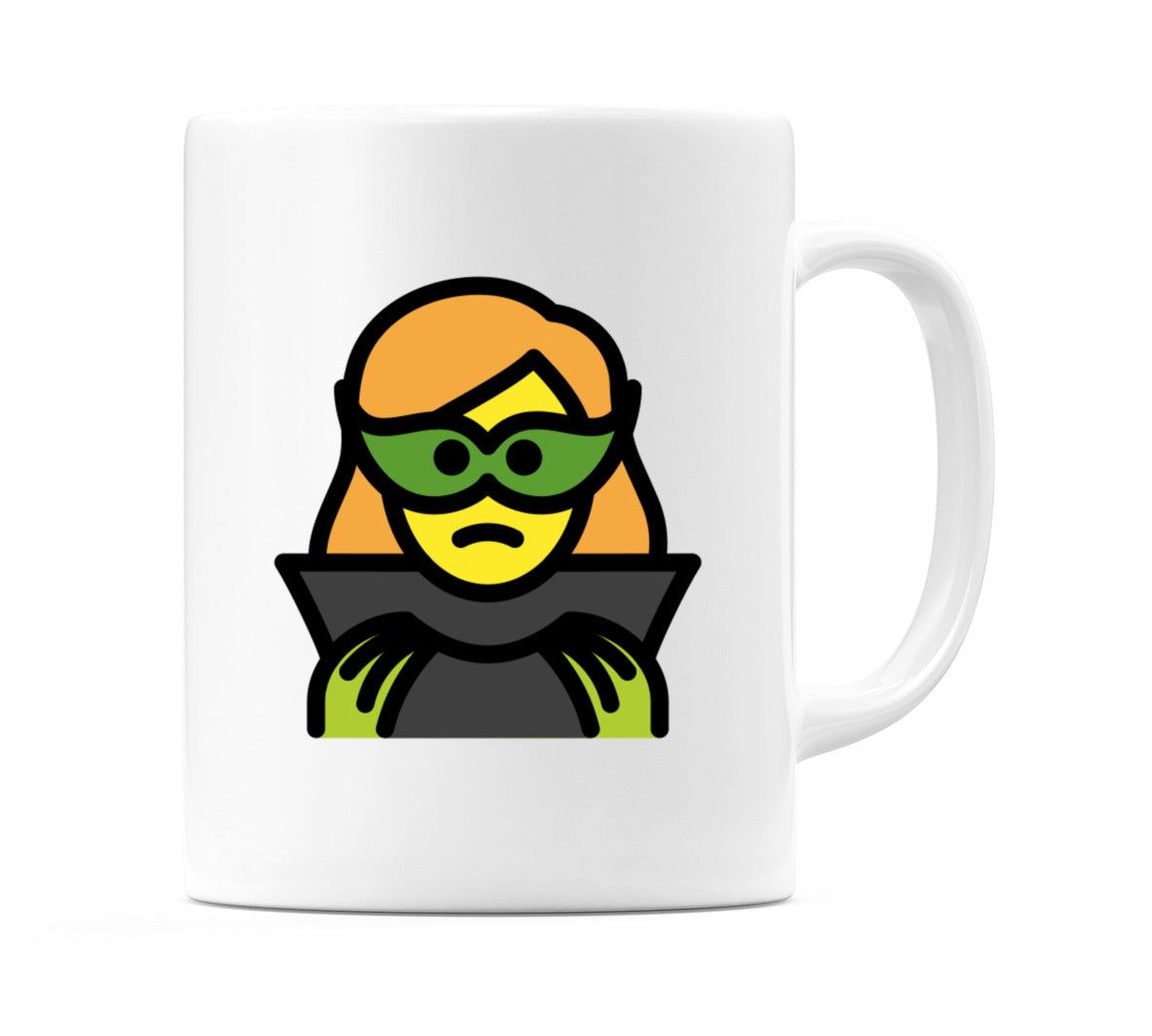 Female Supervillain Emoji Mug