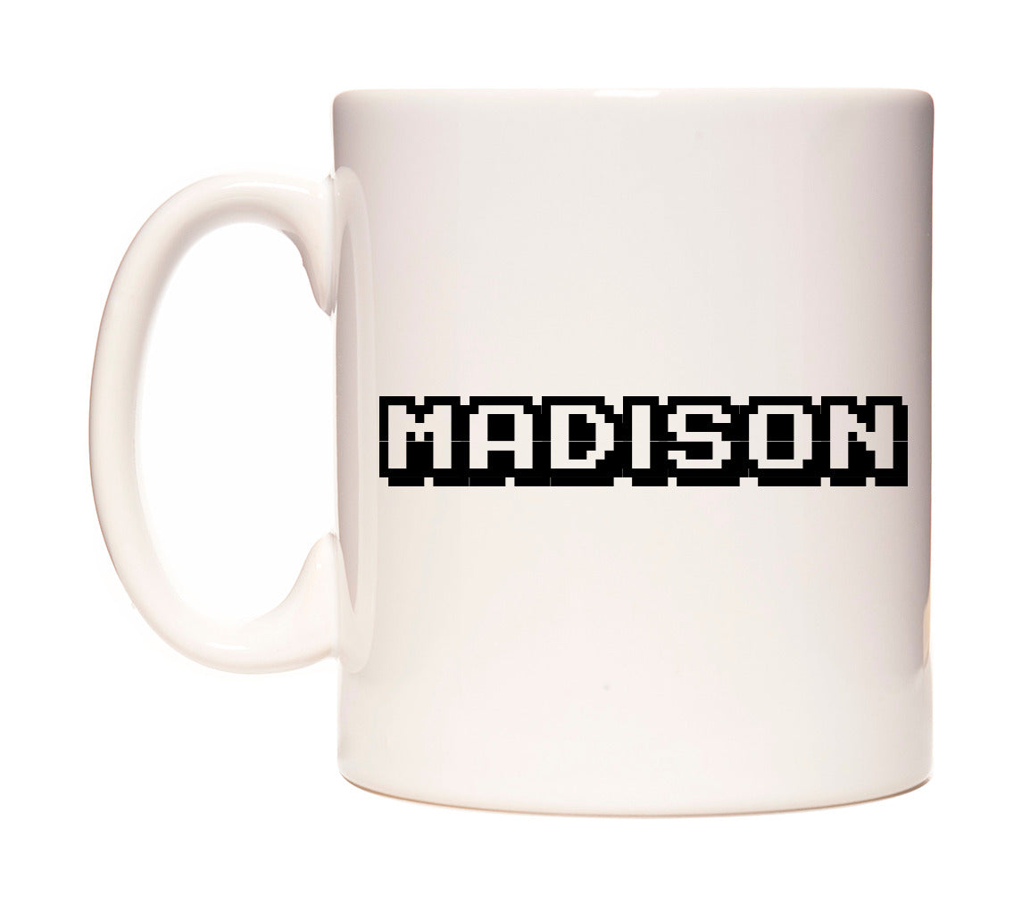 Madison - Arcade Themed Mug