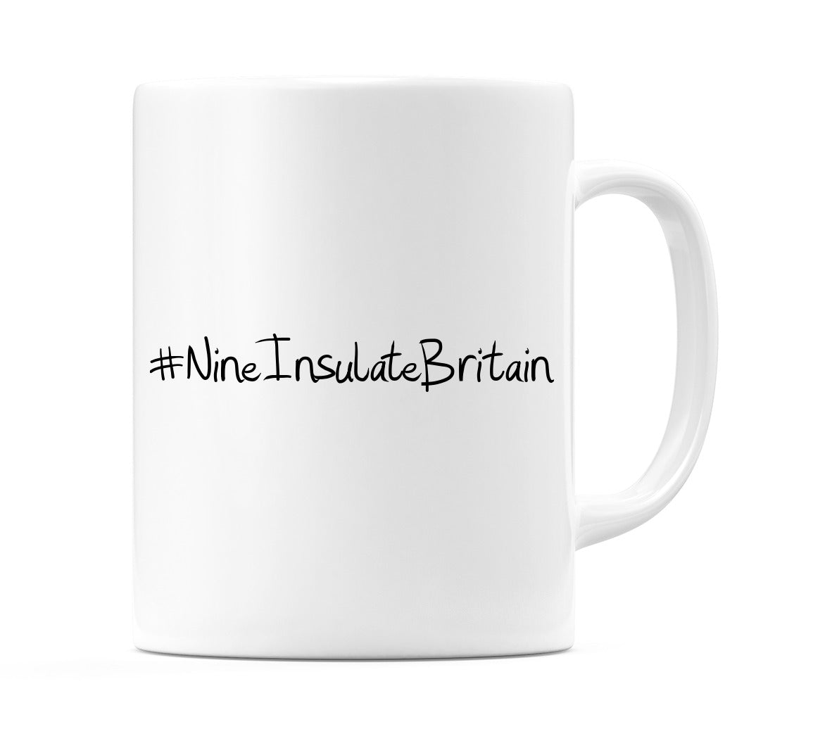 #NineInsulateBritain Mug