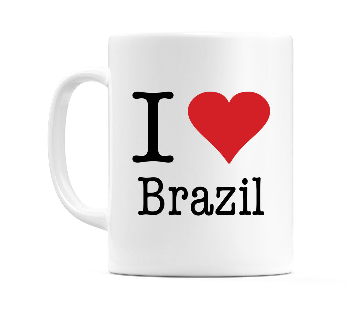 I Love Brazil Mug