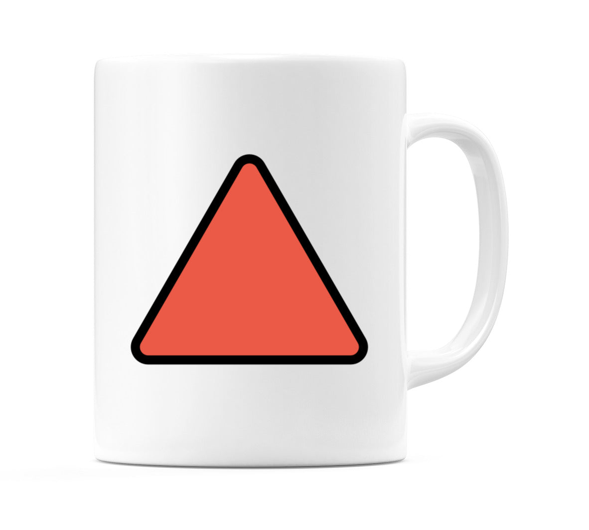 Red Triangle Pointed Up Emoji Mug
