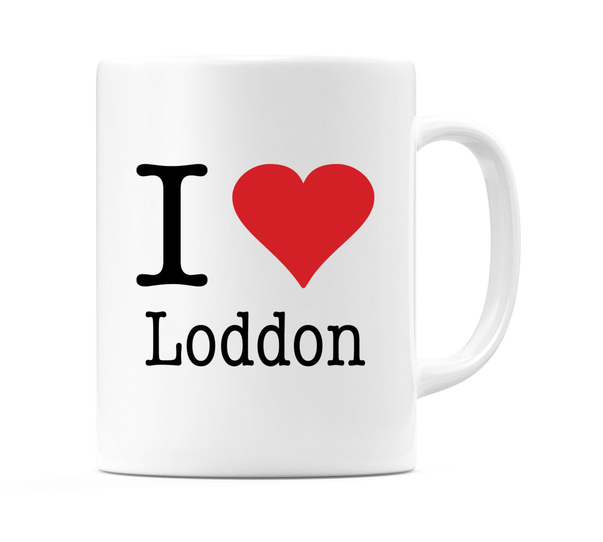 I Love Loddon Mug