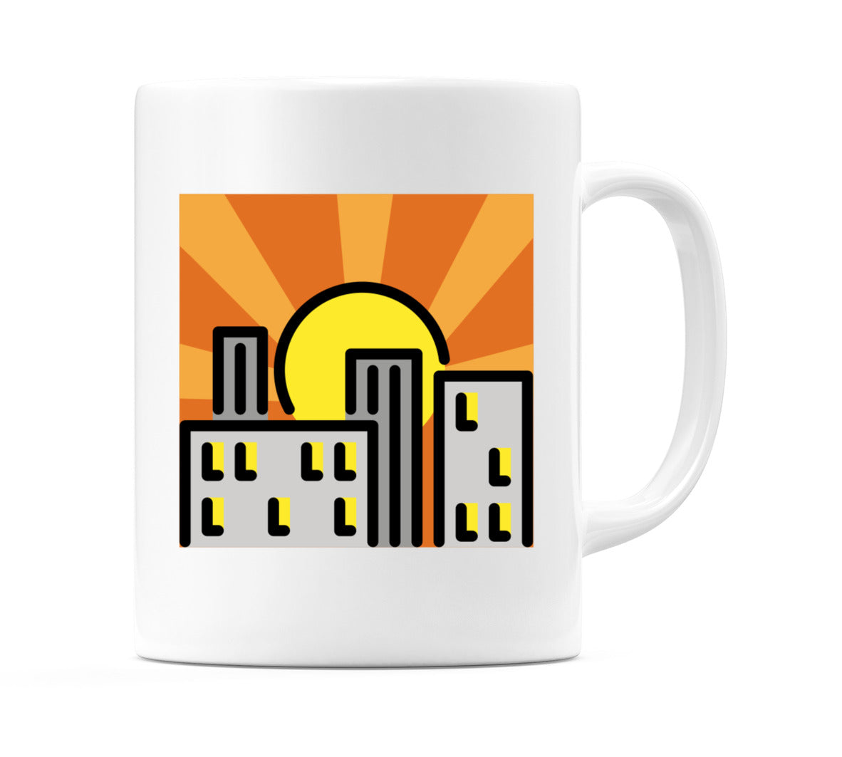 Sunset Emoji Mug