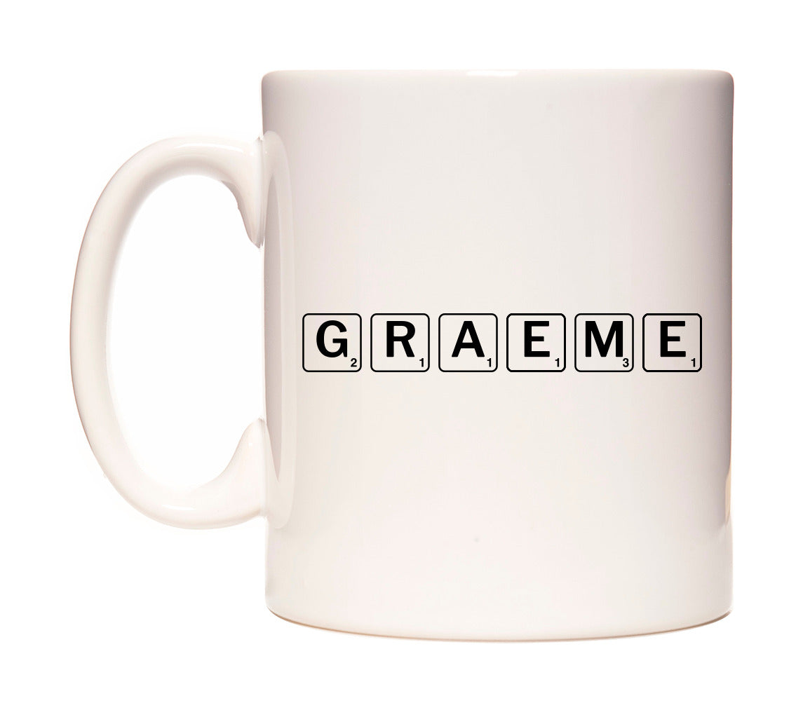 Graeme - Scrabble Themed Mug