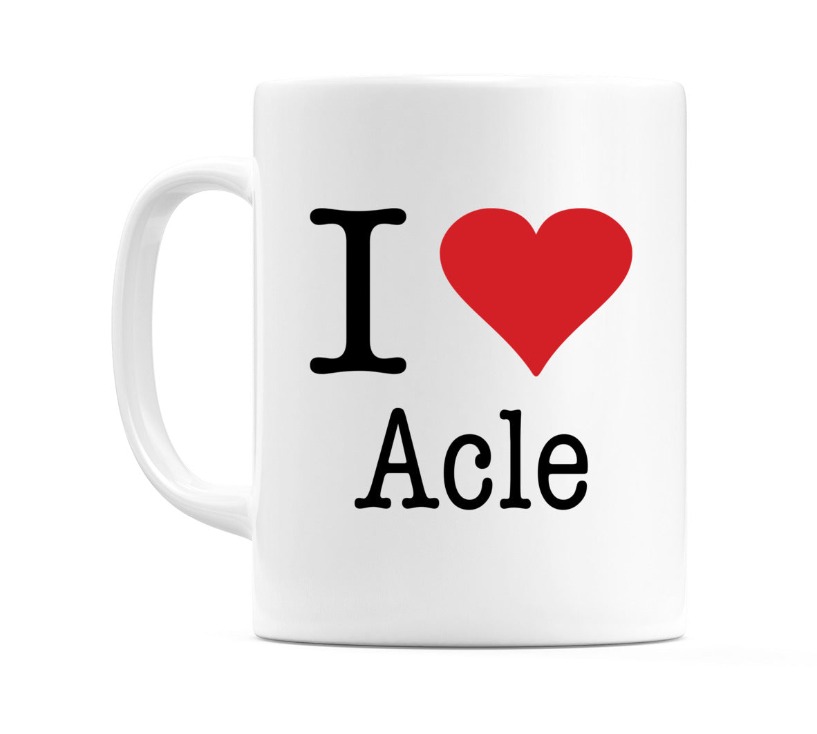 I Love Acle Mug