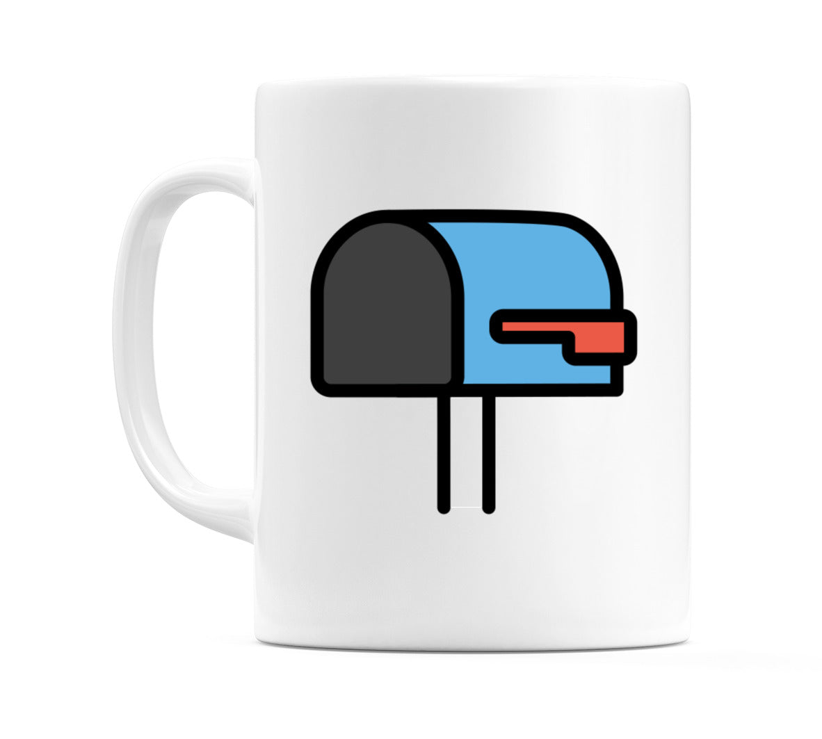 Open Mailbox With Lowered Flag Emoji Mug