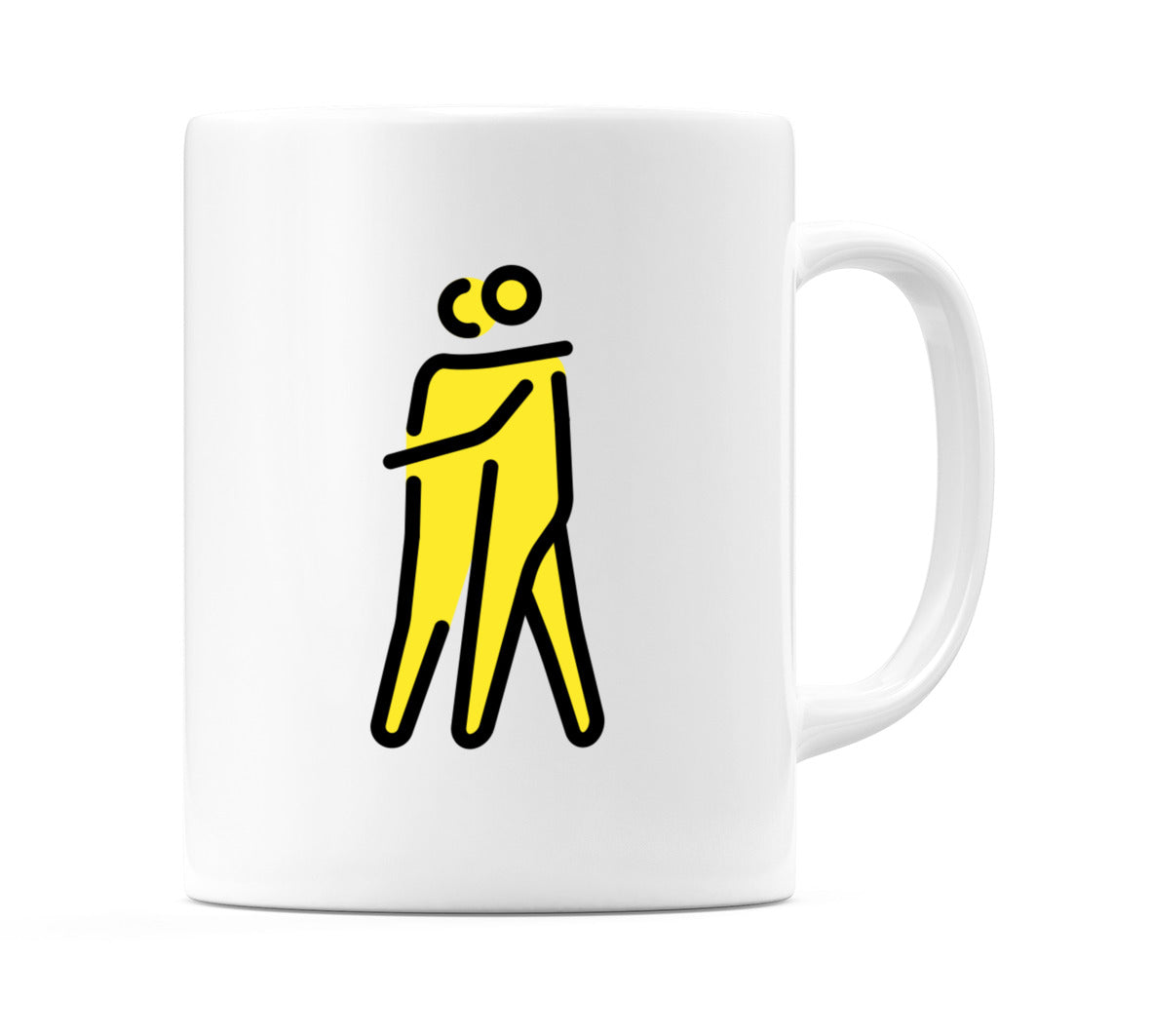 Persons Hugging Emoji Mug