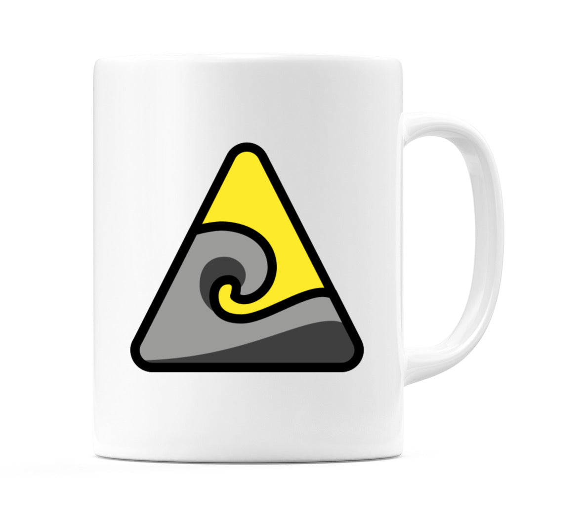 Warning Tsunami Emoji Mug