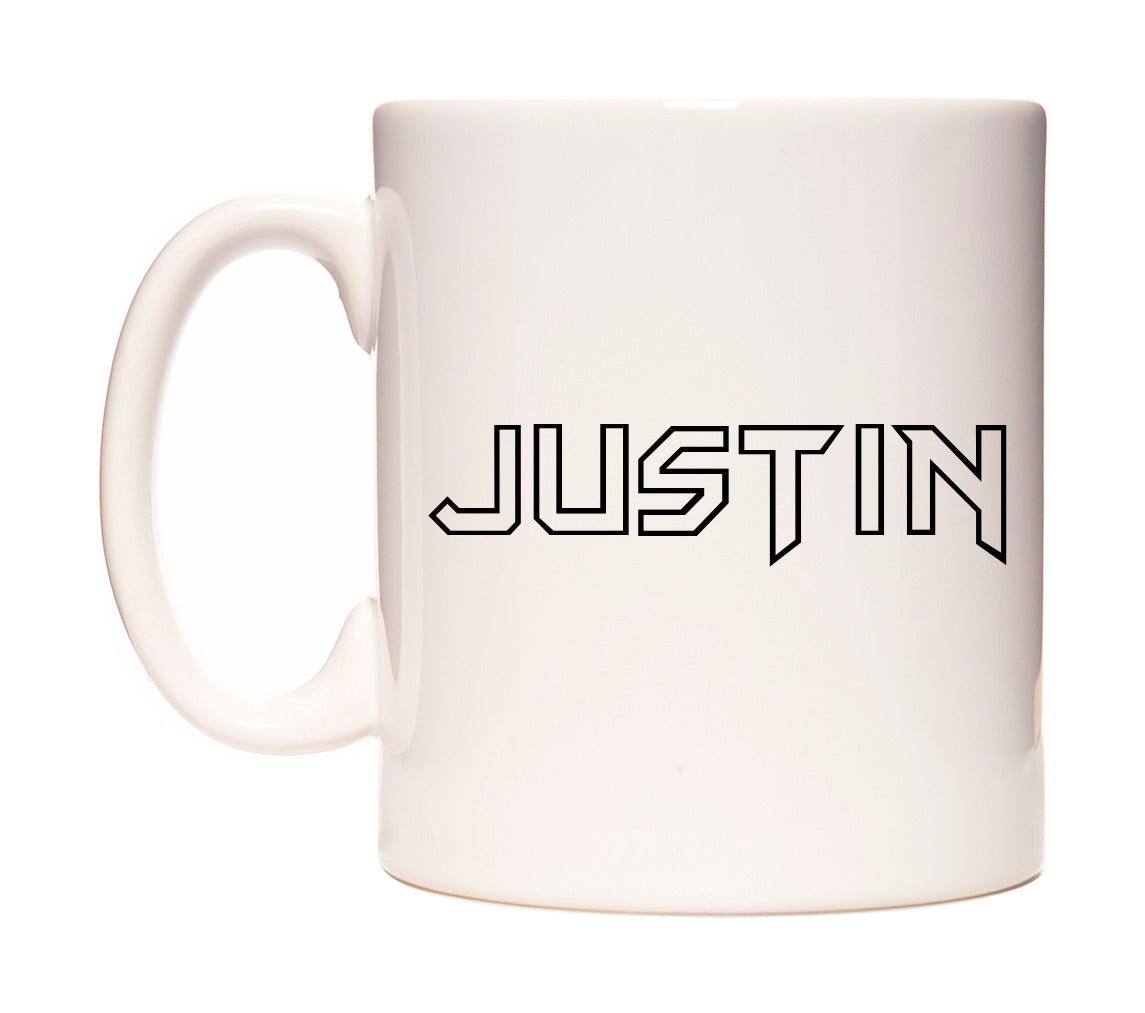 Justin - Iron Maiden Themed Mug