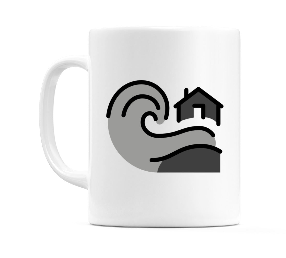 Tsunami Emoji Mug