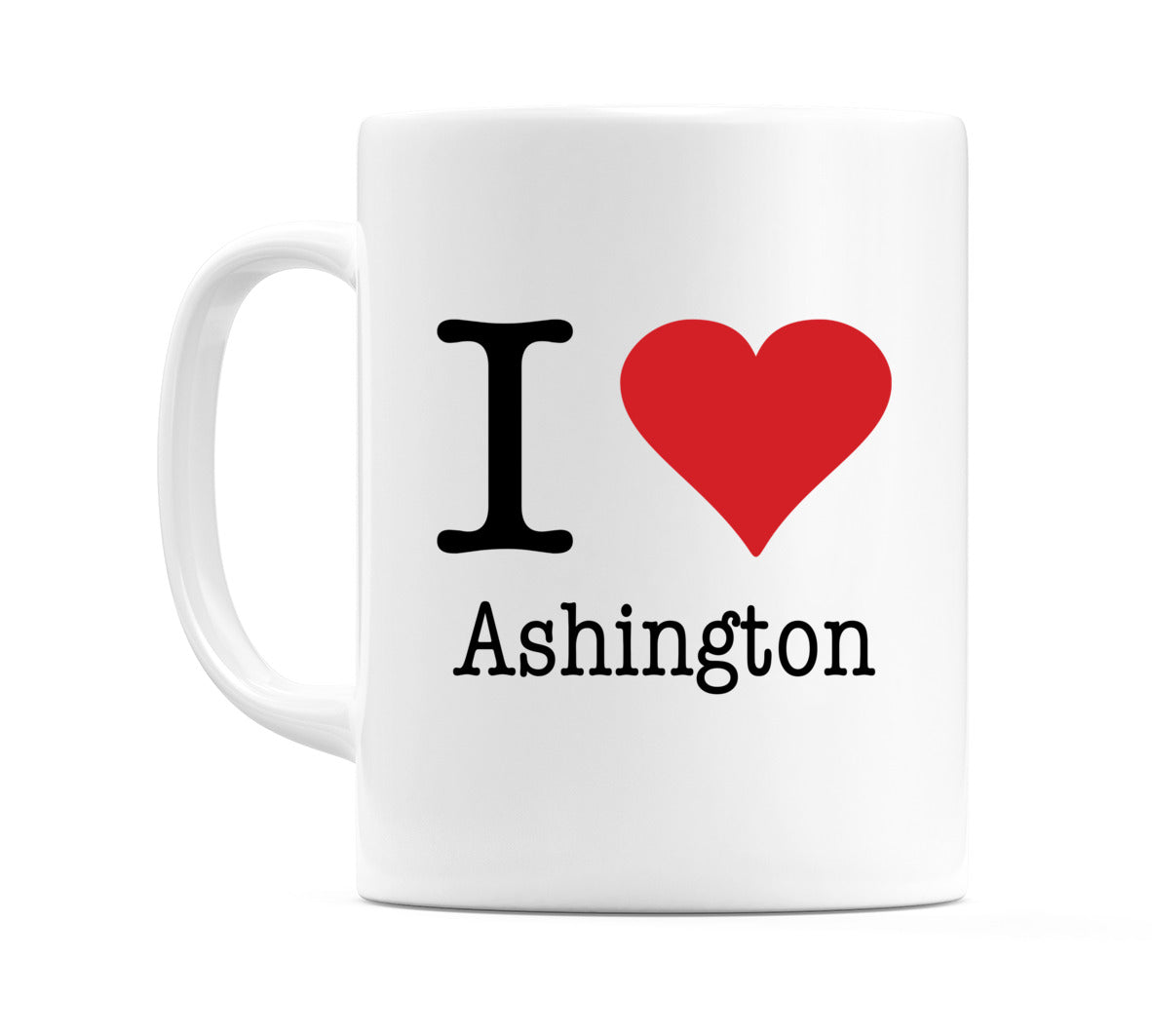I Love Ashington Mug